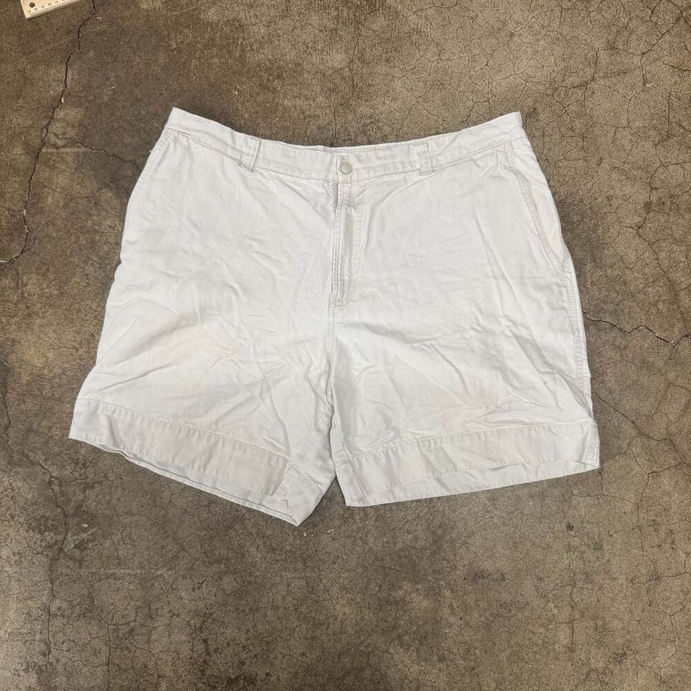 Columbia Sportswear Company Men's Beige Cotton Outdoor Cargo Shorts